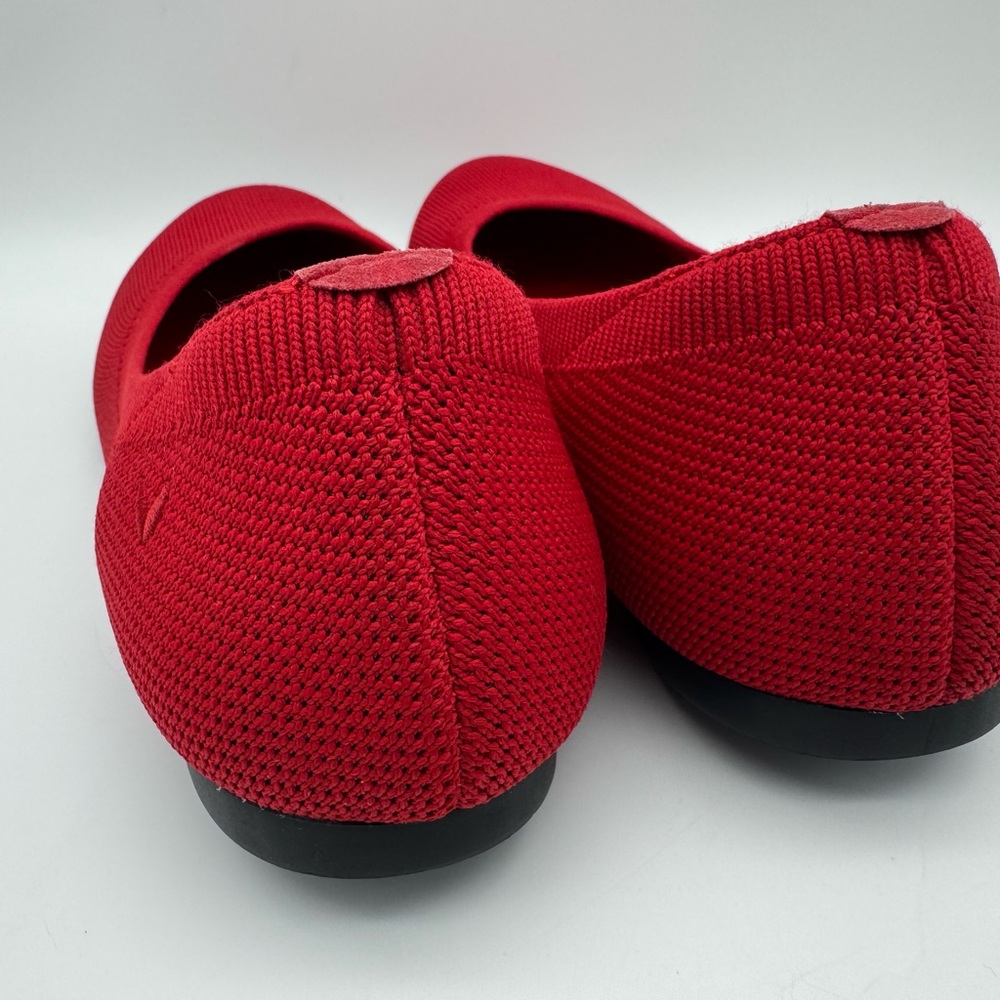 Vivaia Claire Round Toe Walking Flats Red Women’s Size EU 41 US 9.5 - Picture 3 of 8